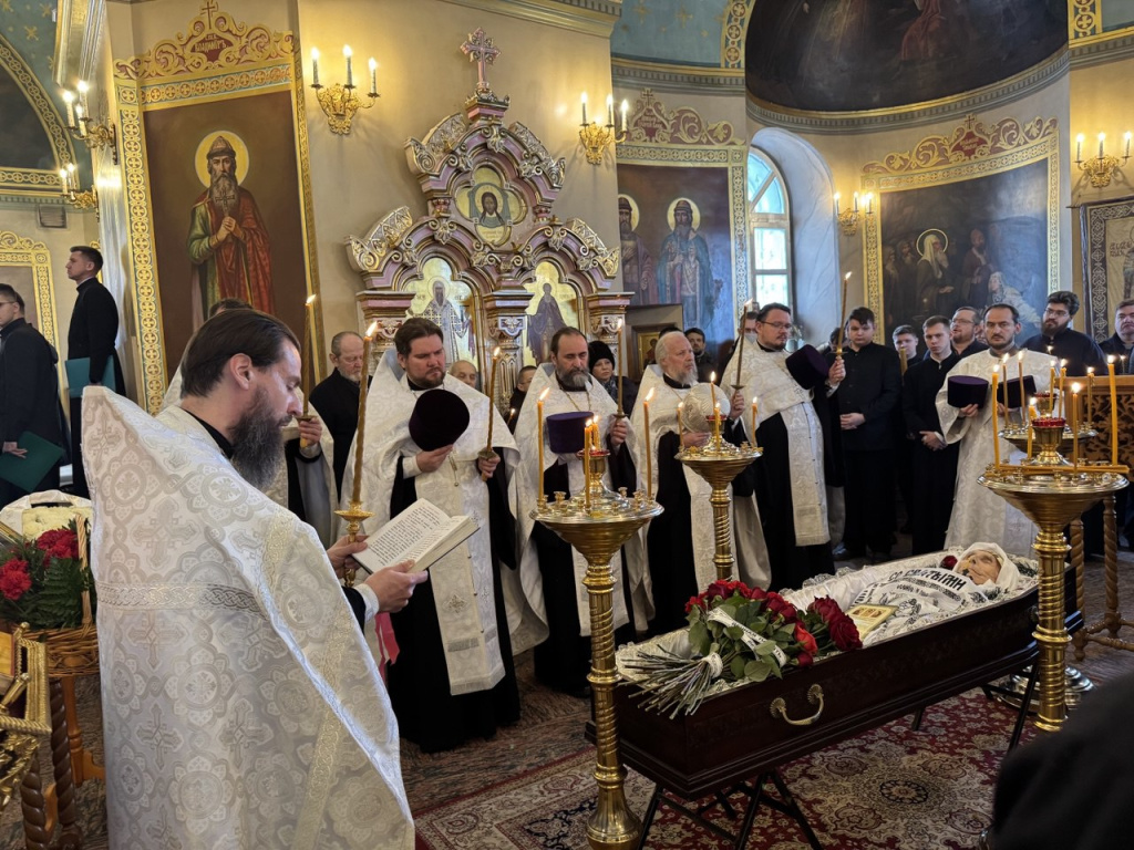 отпевание юдина 1